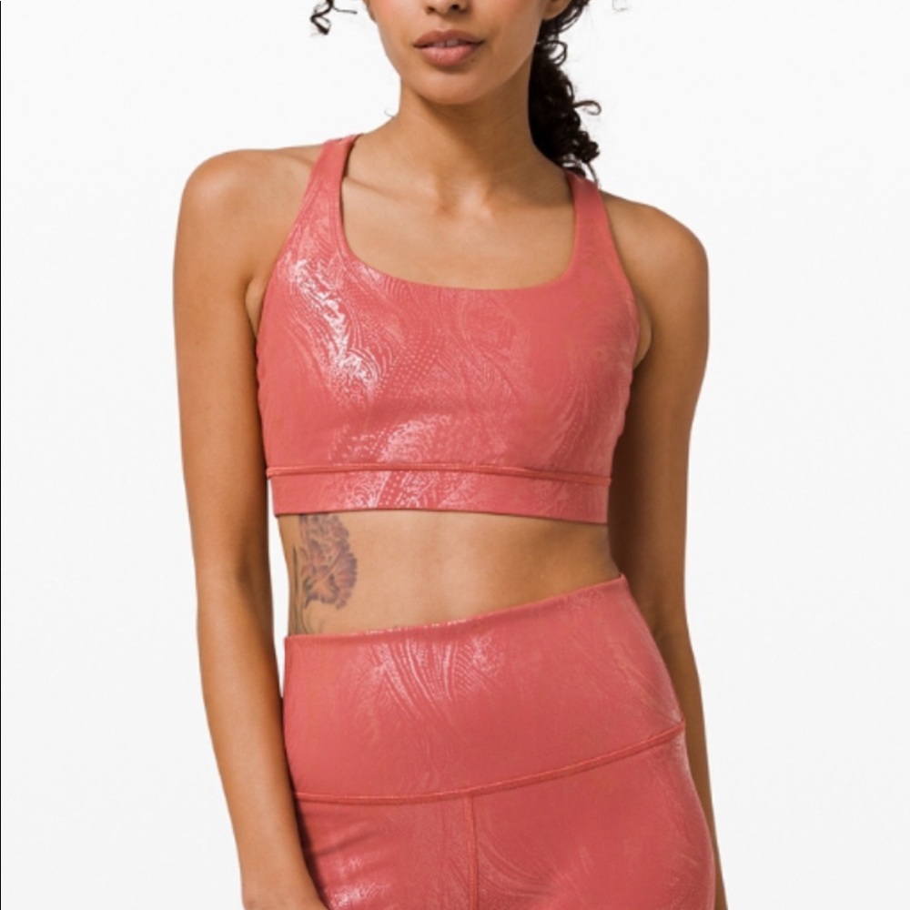 NWOT Lululemon Energy Bra Shine